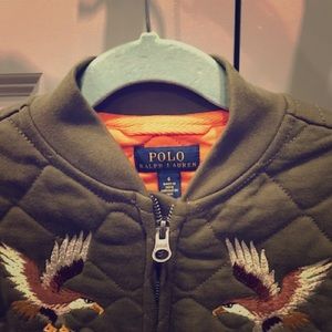 Kids polo jacket